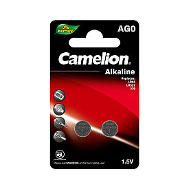 Батарейка CAMELION Alkaline AG0-BP10(0%Hg) 10 шт. в блистере