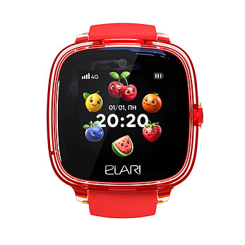 Смарт часы Elari KidPhone 4G Fresh Красный, фото 2