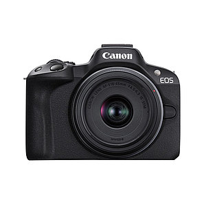 Цифровой фотоаппарат CANON EOS R50 + RF-S 18-45 mm IS STM Black 2-020033-TOP 5811C033, фото 1