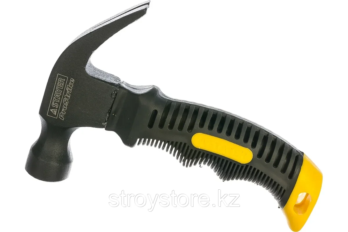 Молоток-гвоздодёр столярный укороченный, STAYER Compact 225 г