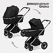 Коляска детская 3 в 1 TOMIX "Adele", (Black), фото 7