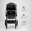 Коляска детская 2 в 1 TOMIX "Travel", (Black, фото 6