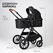 Коляска детская 2 в 1 TOMIX "Travel", (Black, фото 11