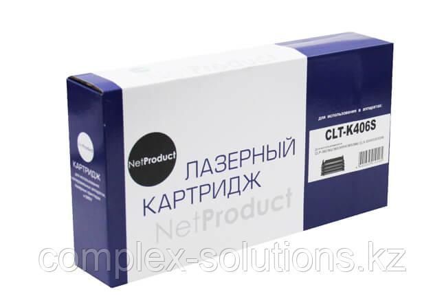 Тонер картридж NetProduct [CLT-K406S] для Samsung CLP-360 | 365 | 368 | CLX-3300 | 3305, Bk,1,5K |