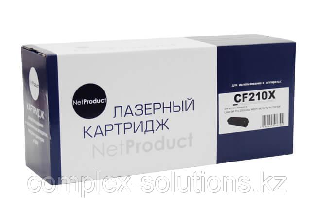 Картридж NetProduct [CF210X] для HP CLJ Pro 200 M251 | MFPM276, №131X, Bk, 2,4K | [качественный дубликат]