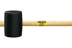 Киянка чёрная резиновая, STAYER 1100 г