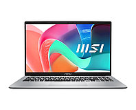 Бизнес Ноутбук MSI Modern 15 Core 5 120U, 16GB DDR4(8GB*2), 512GB*1 NVMe SSD, Intel Graphics, Dos, Urban Silver