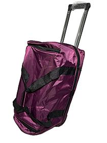 Дорожная сумка на колёсах"Cantlor", увеличение в объёме. Высота 34(44) см, ширина 56 см, глубина 29 см.