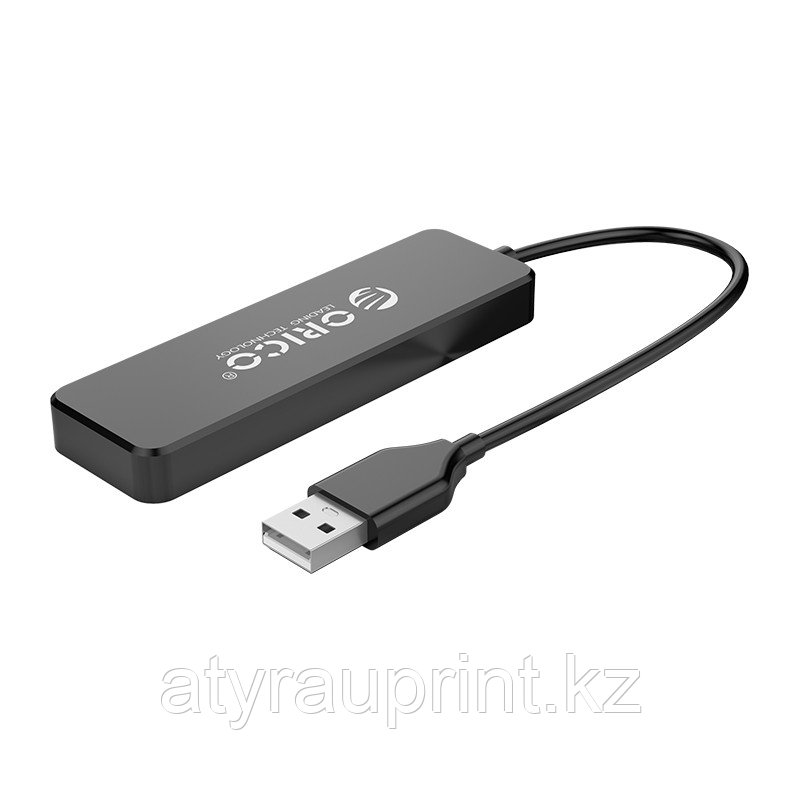 Orico 4-Port USB 2.0 Hub Port FL01 – Black, фото 1
