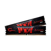 Комплект модулей памяти G.SKILL AegisF4-3200C16D-16GIS , DDR4, 16GB, Kit 2x8GB, 3200MHz