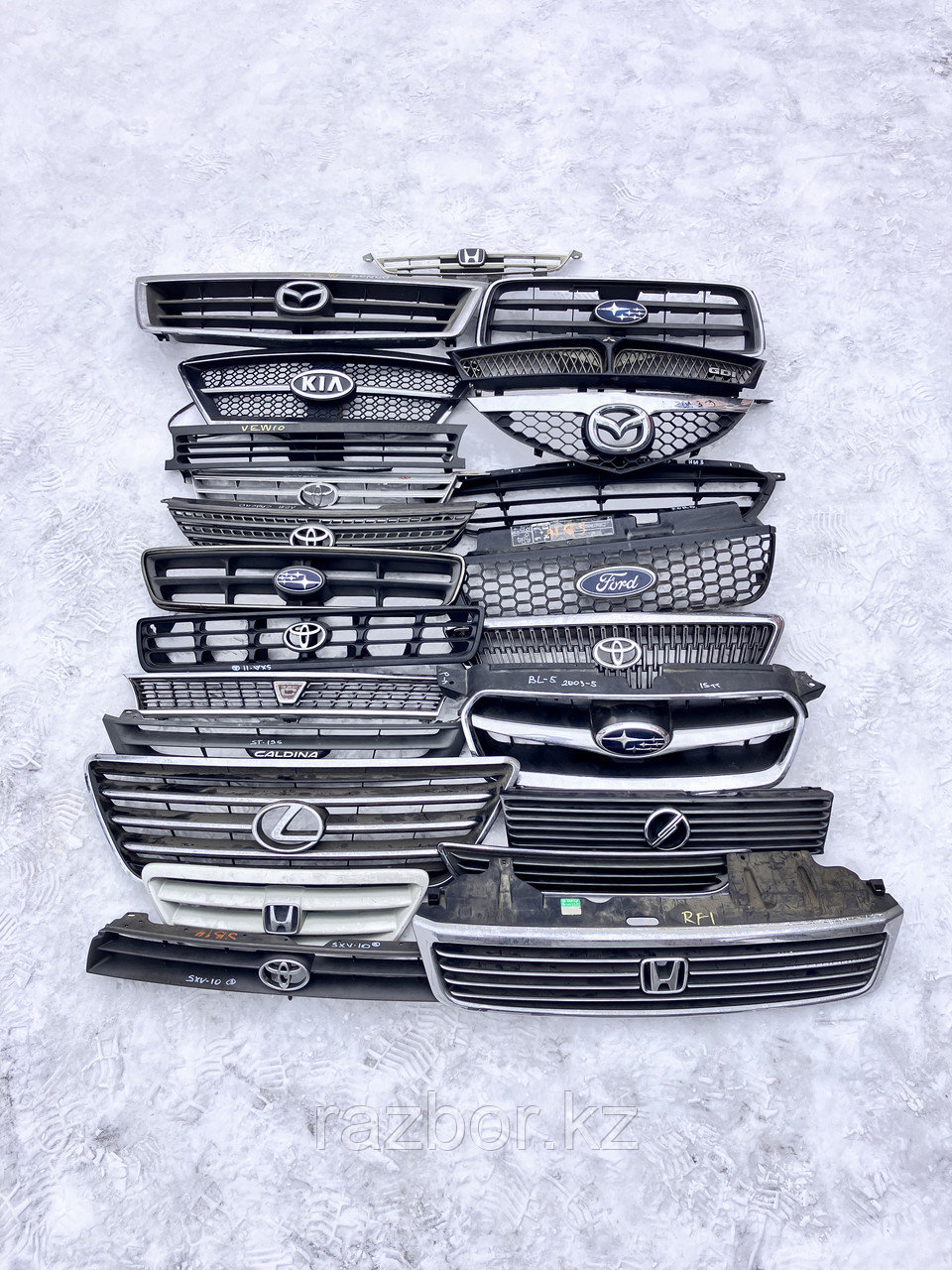 Решетка радиатора в ассортименте