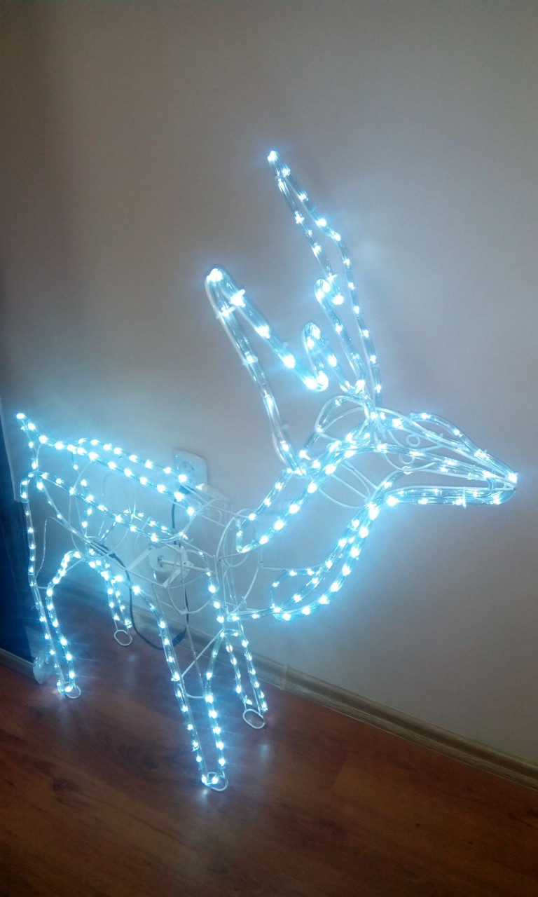 Фигура "Светодиоидный Олень". Новогоднее оформление зданий на заказ