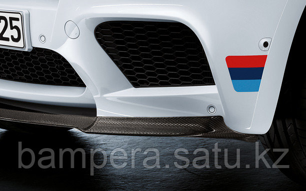 Карбоновый сплиттер "M Perfomance Accessories" (оригинал) для BMW X5M (E70) - фото 2 - id-p15506308
