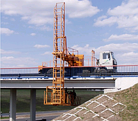 Платформа мобильная мостовая БЛ-08 на шасси автомобиля