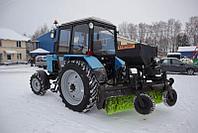 Щеточное оборудование БЛ-2500 (с разбрасывателем песчано-cолевой смеси)
