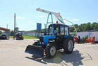 Бурильно-крановая машина БЛ-205Д-01(c отвалом)