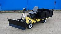 ГРУЗОВАЯ ЭЛЕКТРОТЕЛЕЖКА- УБОРЩИК БЛ-1750 (грузоподъемность 450кг)