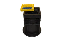 Крышка мониторинговой скважины с чугунным люком