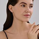 Серьги из серебра  94-122-02250-1, фото 4