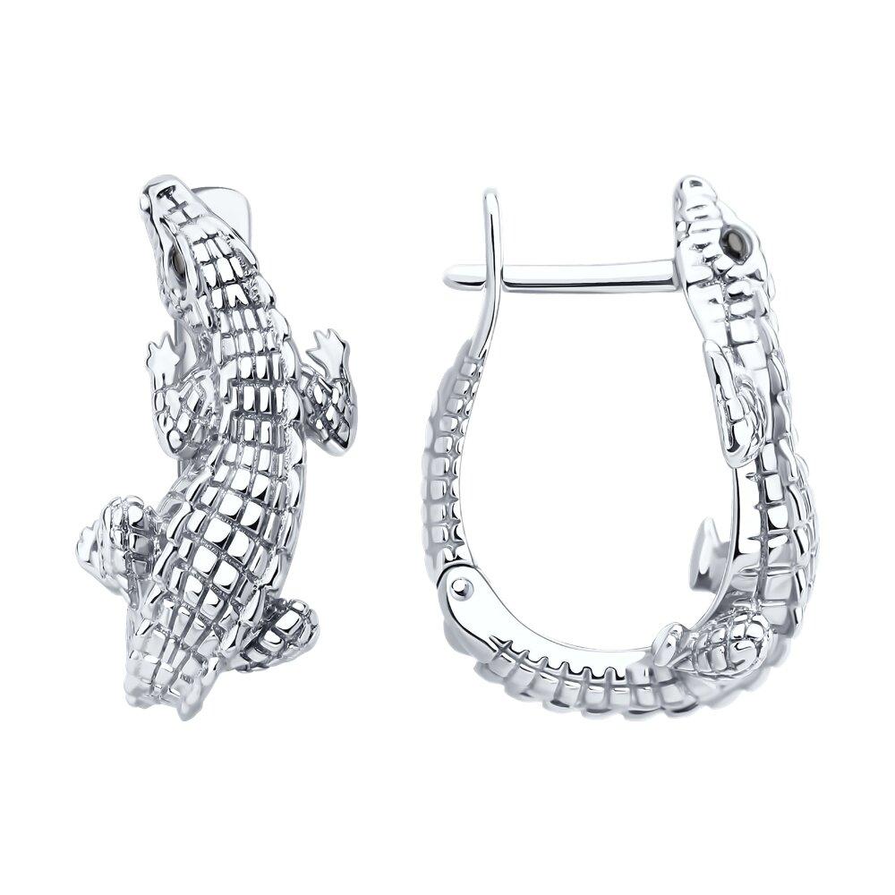 Серьги из серебра SOKOLOV 94027112, фото 1