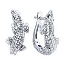 Серьги из серебра SOKOLOV 94027112, фото 2