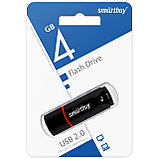 Флеш-память USB 4 Gb Smartbuy Crown Black (SB4GBCRW-K), фото 2