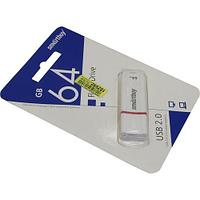 Флеш-память USB 64 Gb Smartbuy Crown White (SB64GBCRW-W)