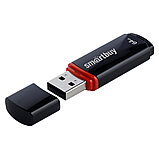 Флэш-диск 64 GB, Smart Buy USB Flash, Crown черный, фото 4