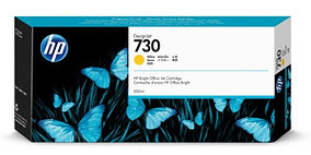 HP P2V70A 730 Yellow Ink Cartridge for DesignJet T1700, 300 ml. HP 730 300-ml Yellow Ink Cartridge