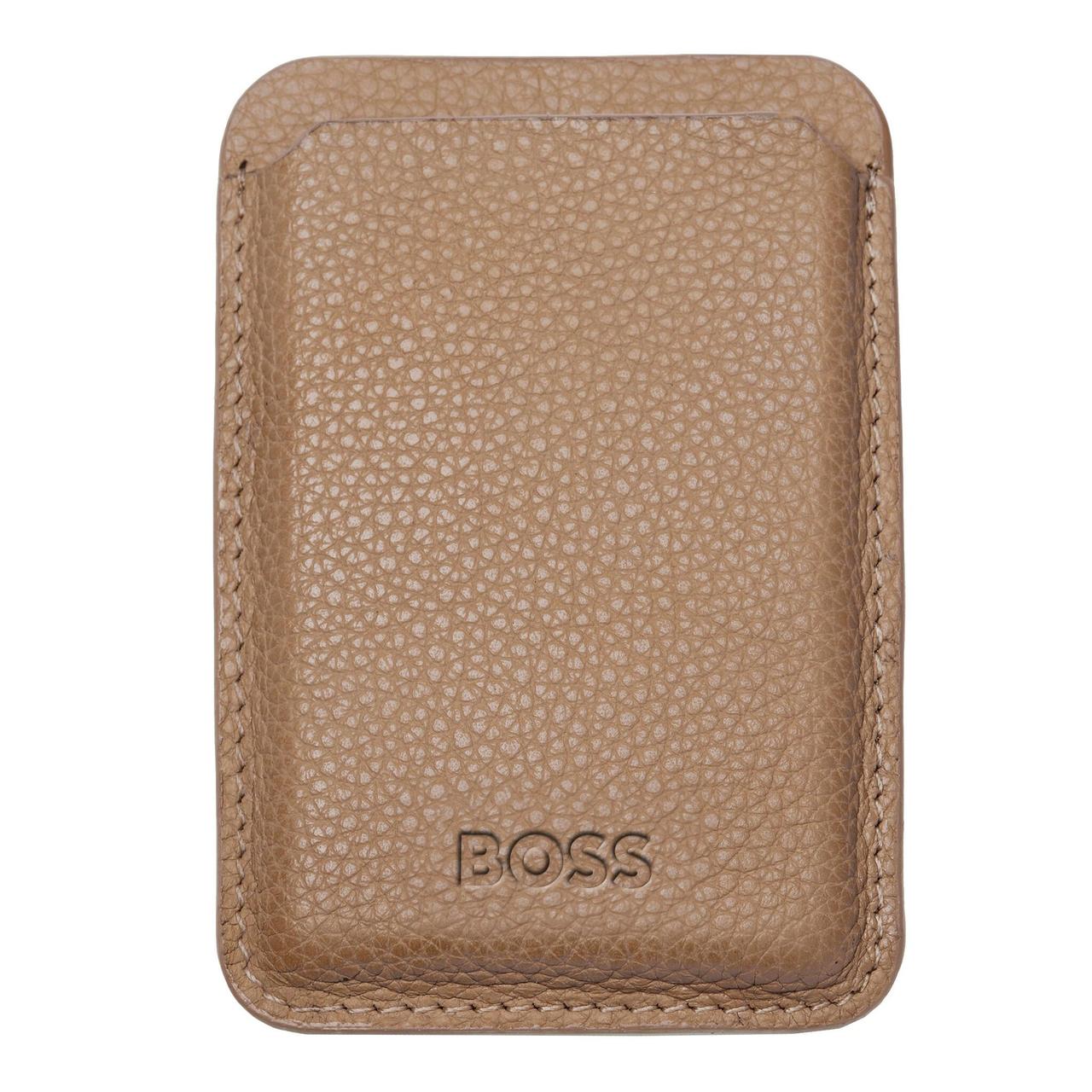 Hugo Boss Картхолдер с магнитом Mobile Classic Grained