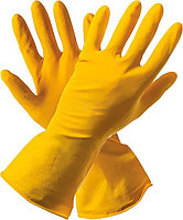 Перчатки гелевые M плотные, желтые, 1 пара в уп. № 30 Я