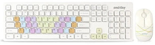 Клавиатура+мышь беспроводная Smartbuy SBC-218346AG-W