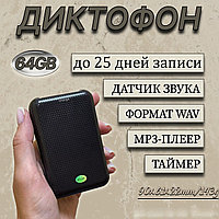 Диктофон мини (до 25 дней записи)