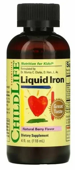 Раствор ChildLife Essentials Liquid Iron, фото 1