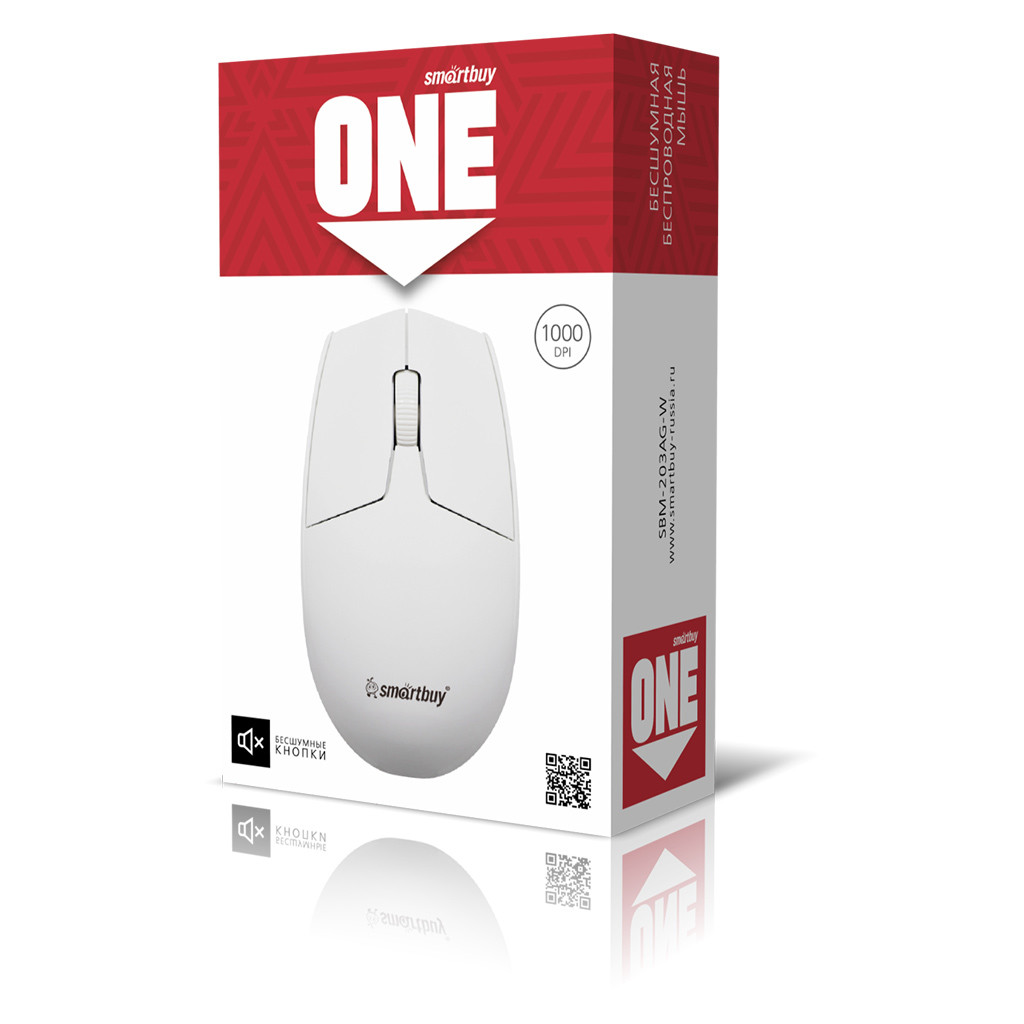 Мышь беспроводная Smartbuy ONE 203AG, фото 1