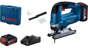Аккумуляторная пила лобзиковая Bosch GST 185-LI 06015B3024 (4.0 Ач x 2 шт, Li-Ion, 18 В, кейс)