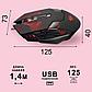 Мышь игровая проводная Smartbuy RUSH черная SBM-743G, фото 3