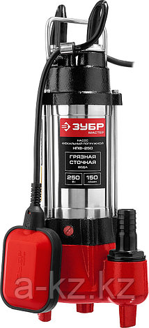 ЗУБР 250 Вт, фекальный насос (НПФ-250), фото 1