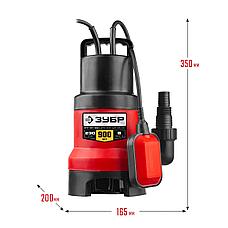 ЗУБР 900 Вт, дренажный насос для грязной воды (НПГ-М1-900), фото 2