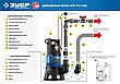 ЗУБР 1300 Вт, дренажный насос для грязной воды, Профессионал (НПГ-Т3-1300), фото 6