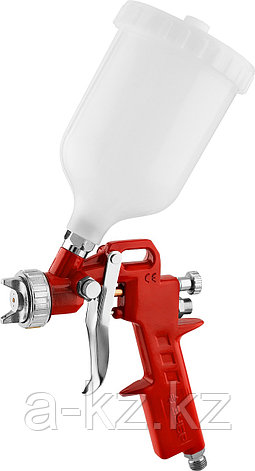ЗУБР MS 200, 1.3 мм, пневматический краскопульт с верхним бачком (06455-1.3), фото 1