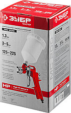 ЗУБР MS 200, 1.3 мм, пневматический краскопульт с верхним бачком (06455-1.3), фото 2