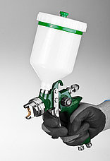 KRAFTOOL AirKraft, HVLP, 1.4 мм, пневматический краскопульт с верхним бачком (06522-1.4), фото 4