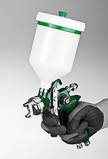 KRAFTOOL AirKraft, HVLP, 1.7 мм, пневматический краскопульт с верхним бачком (06522-1.7), фото 4