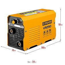 STEHER ММА, 250 А, сварочный аппарат инверторный, макс. электрод Ø 5.0 мм (VR-250), фото 3