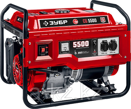 ЗУБР 5500 Вт, бензиновый генератор (СБ-5500), фото 1