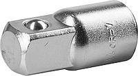 KRAFTOOL 3/8 M x 1/4 F, увеличивающий адаптер для торцовых головок (27840)