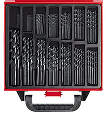 ЗУБР 99 шт, (1-10 мм), сталь Р4М2, класс В, мет.бокс, набор сверл по металлу (29605-H99), фото 3