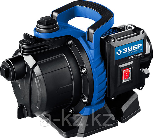 ЗУБР 600 Вт, поверхностный (садовый) центробежный насос, Профессионал (НПЦ-Т3-600), фото 1