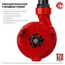 ЗУБР 1350 Вт, фекальный насос с режущим механизмом (НПФ-1350-Р), фото 3